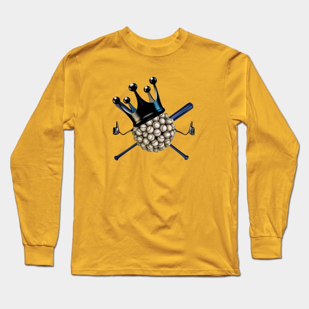 Baseball King Long Sleeve T-Shirt by ALTER EGOS